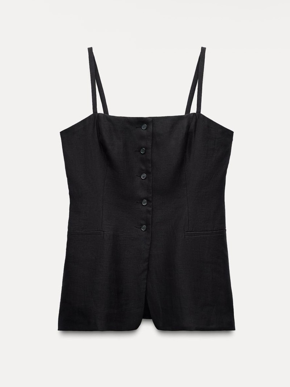 ZARA BUTTONED VEST TOP ZW
COLLECTION